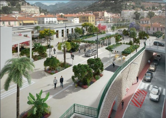 Riviera française PEMM Sortie parking