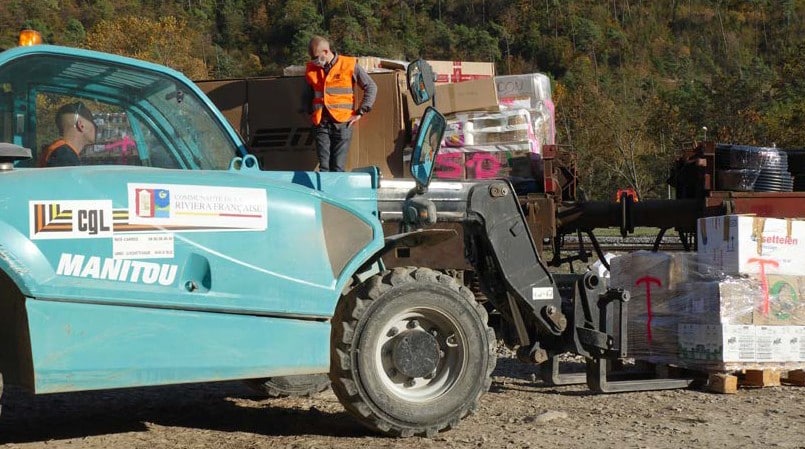 carf actualité Pole logistque tempete alex menton riviera breil saorge