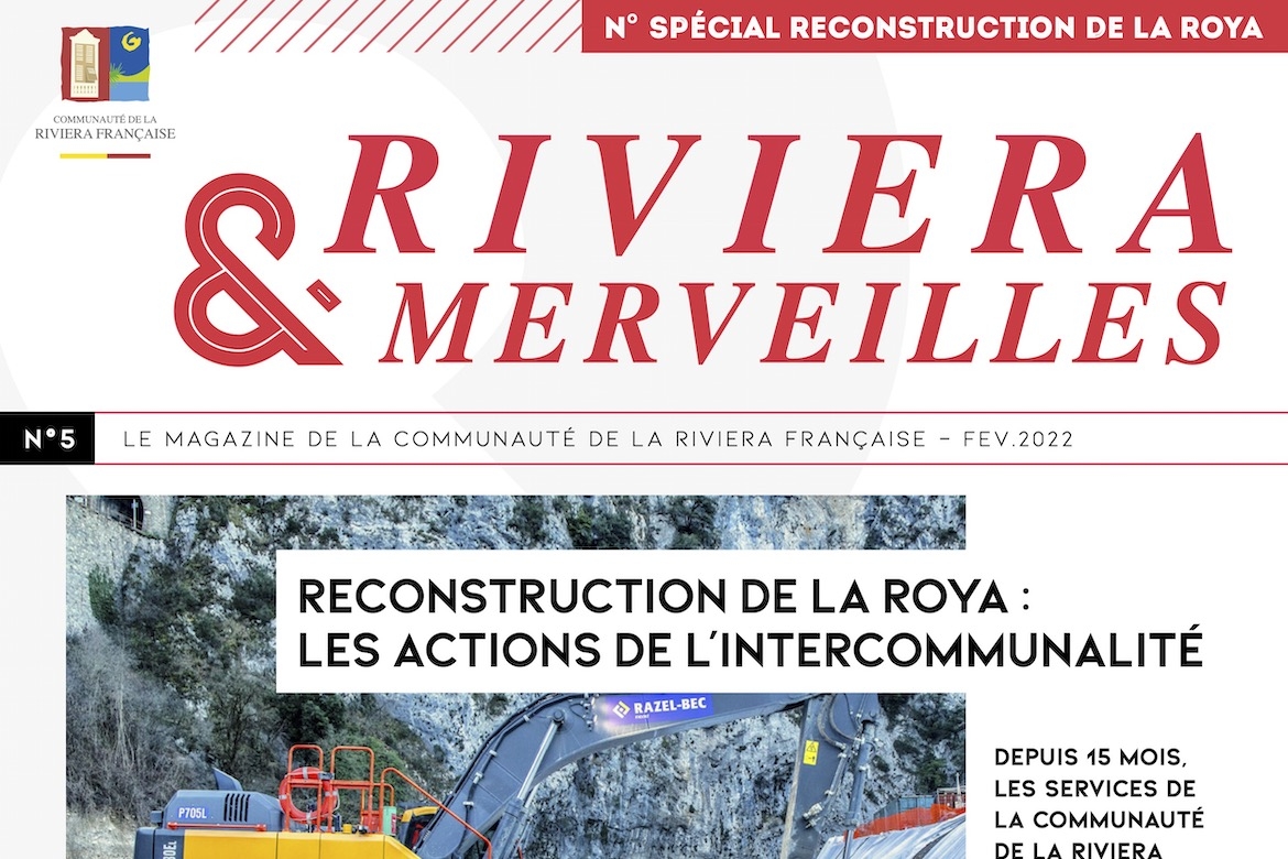 MAGAZINE RIVIERA &amp; MERVEILLES : NUMÉRO SPÉCIAL SUR LA VALLÉE DE LA ROYA 