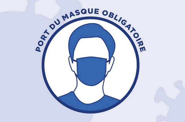 COVID-19 : LE PORT DU MASQUE OBLIGATOIRE SUR LES PLAGES DU DEPARTEMENT