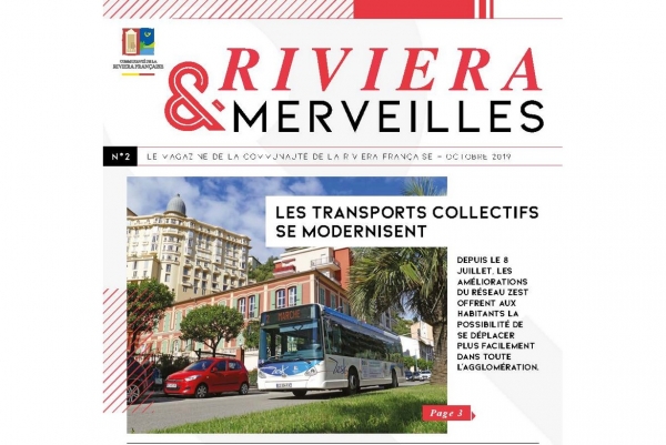 RIVIERA &amp; MERVEILLES : LE DERNIER NUMERO DU MAGAZINE EST SORTI