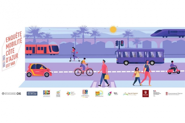 ENQUÊTE « MOBILITÉ CÔTE D’AZUR – EST VAR » : DITES-NOUS COMMENT VOUS VOUS DÉPLACEZ !