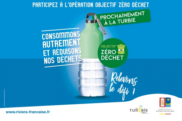 L’OPERATION « OBJECTIF ZERO DÉCHET » DÉBARQUE À LA TURBIE