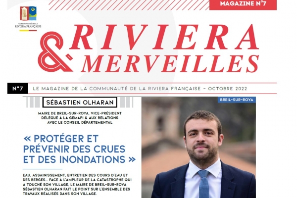 MAGAZINE RIVIERA &amp; MERVEILLES : RETROUVEZ L&#039;INTERVIEW DE SÉBASTIEN OLHARAN