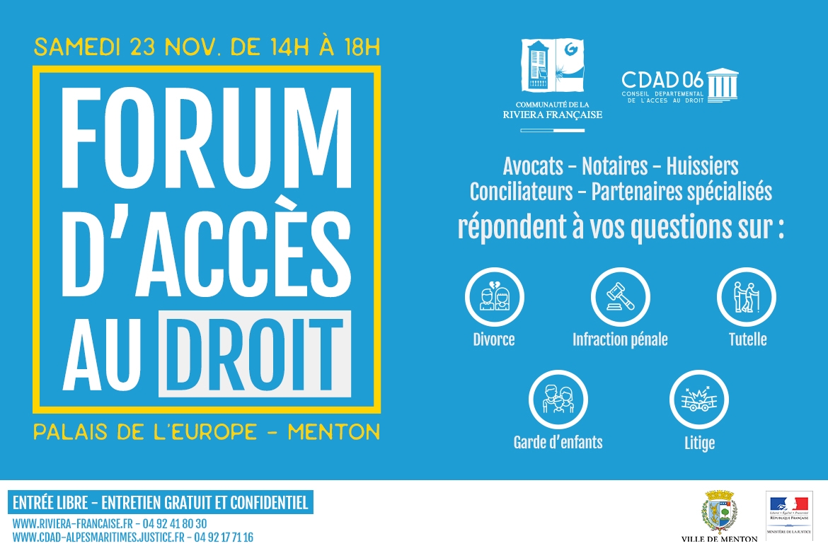 FORUM D’ACCES AU DROIT : VENEZ POSER VOS QUESTIONS A DES PROFESSIONNELS