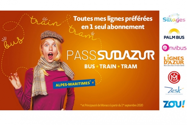 Pass SUDAZUR : Toutes vos lignes préférées en 1 seul abonnement