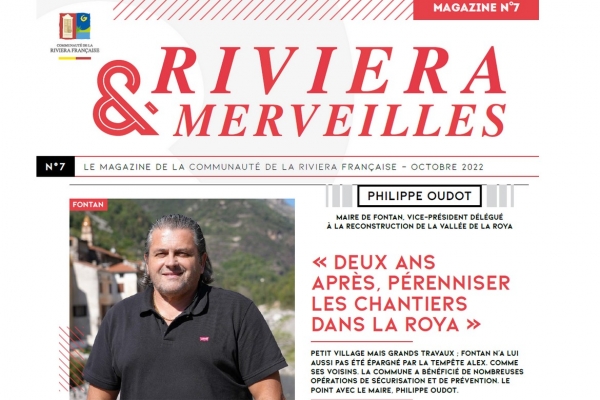 MAGAZINE RIVIERA &amp; MERVEILLES : RETROUVEZ L&#039;INTERVIEW DE PHILIPPE OUDOT