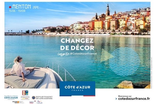 Mer Menton bateau mer propre