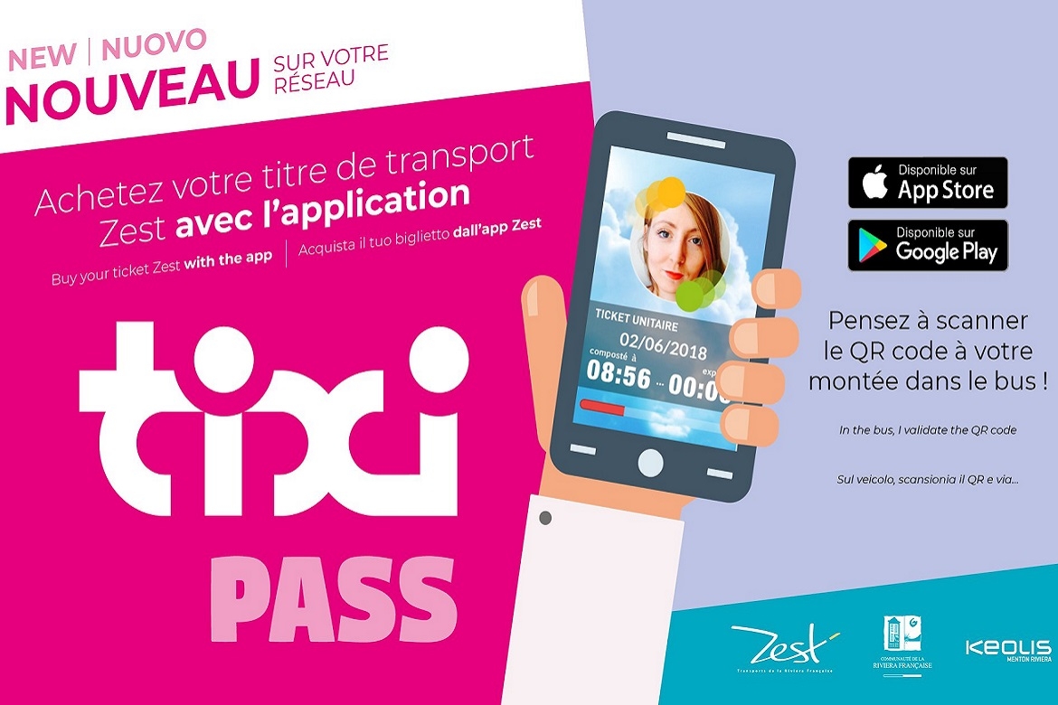 ZEST : LE TICKET SUR SMARTPHONE DEBARQUE DANS LES BUS