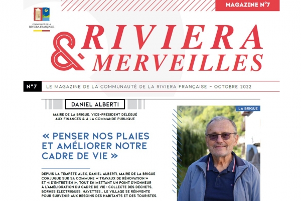 MAGAZINE RIVIERA &amp; MERVEILLES : RETROUVEZ L&#039;INTERVIEW DE DANIEL ALBERTI