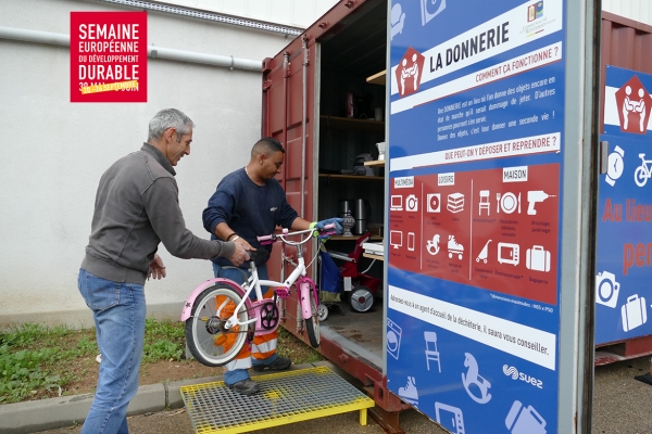 SEMAINE DU DÉVELOPPEMENT DURABLE : PENSEZ A DONNER, AVANT DE JETER