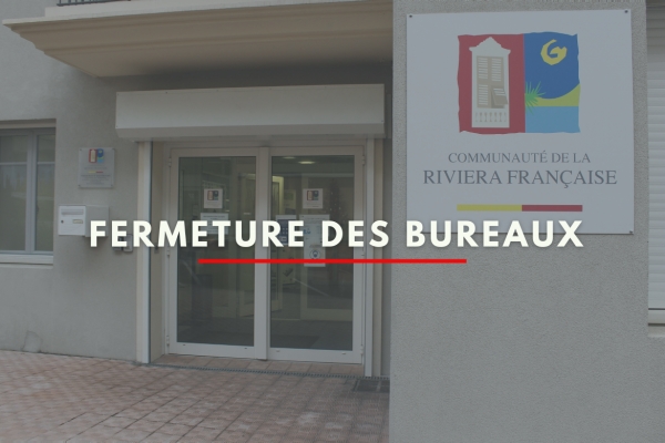 FÊTES DE FIN D&#039;ANNÉE : ACCUEIL DU PUBLIC ET FERMETURE DES BUREAUX