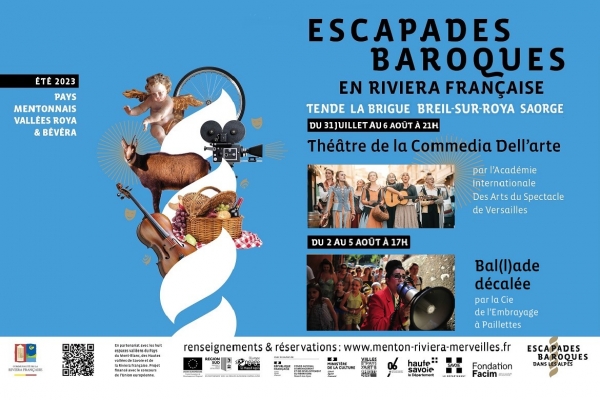 LES ESCAPADES BAROQUES EN RIVIERA FRANCAISE DÉBARQUENT DANS LA ROYA