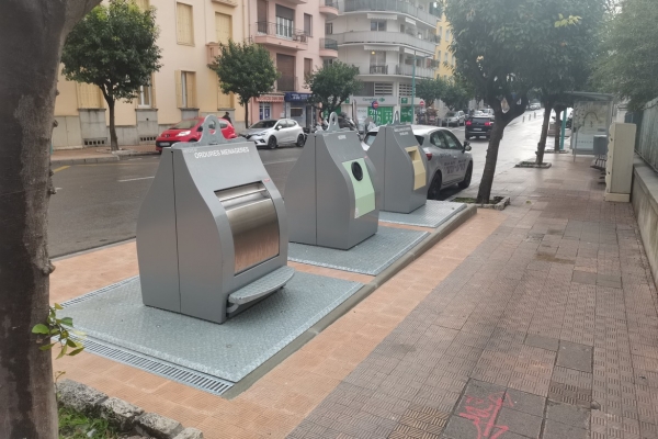 TRI &amp; RECYCLAGE : DE NOUVEAUX CONTENEURS ENTERRÉS INSTALLÉS À MENTON