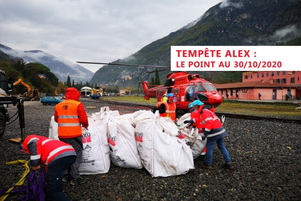 TEMPÊTE ALEX : ACTIONS DES SERVICES SUR LE TERRAIN [MAJ AU 30/10]